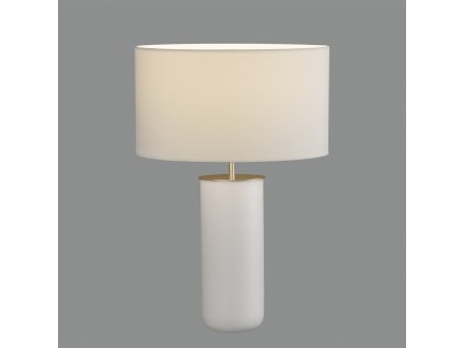Stolová LED lampa LINDANA, v. 60 cm, 1xE27 15W (Farba Bielo-zlatá)