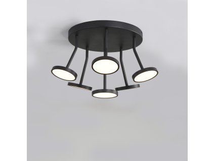 Stropné LED svietidlo CORVUS, ⌀ 47 cm, 6x7W, CRI90