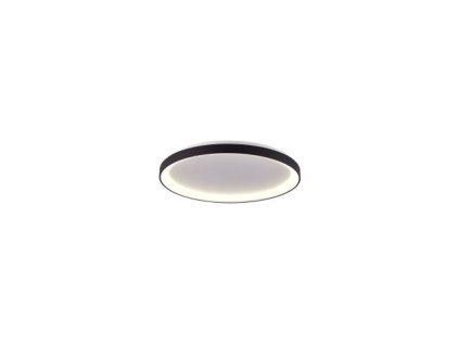 Stropné LED svietidlo DITA, čierne, ø 58 cm (stmievanie ZAPNUTIE/VYPNUTIE, diaľkový ovládač Bez diaľkového ovládača)