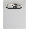 48341 3 stropni led svitidlo nager cerny hlinik a akryl 28w 3000k