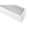 Stropné lineárne LED svietidlo Línia, d. 113cm, 36W (Farba Biela, Teplota světla 3000K - teplá biela, stmievanie ON/OFF (bez stmívání))