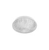50735 stropni svitidlo clam cire sklo bila kov e27 2x12w ip44