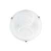 51374 stropni svitidlo giorno bila opalove sklo chromovany kov e27 1x12w