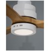 51935 2 stropni ventilator se svetlem nature dubove drevo 5 rychlosti 25w led