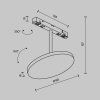 73046 6 led svitidlo plato 15w pro system exility 18 5 cm cct 2700 6000k