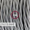 48272 1 textilni elektricky kabel 3x1 5 spiralovy umely hedvab tm02 stribrny