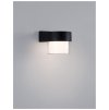 50837 2 venkovni nastenne svitidlo darf cerny hlinik abs difuzor led 5w 3000k 104st ip65 svetlo dolu