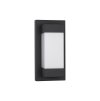 51704 venkovni nastenne svitidlo leto cerny hlinik akrylovy difuzor led 18w 3000k 120st ip65