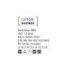 51767 2 venkovni nastenne svitidlo luton tmave sedy abs led 1 2w 3000k ip65 vc driveru