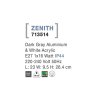 52919 2 venkovni nastenne svitidlo zenith e27 1x12w ip44