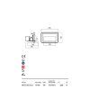 31337 venkovni reflektor flux d 175mm ip65