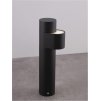50249 5 venkovni sloupkove svitidlo aduro cerny hlinik a akryl led 7 6w 3000k ip54