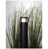 50255 1 venkovni sloupkove svitidlo agosto cerny hlinik a akrylovy difuzor led 6w 3000k 120st ip54