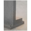 51404 3 venkovni sloupkove svitidlo grante sedy beton a hlinik gu10 2x10w ip65