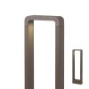 Venkovní sloupkové svítidlo RADEON v:600mm (Barva hnědá)