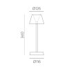 46075 1 venkovni stolni led lampa asahi s vestavenou baterkou v 34 cm 7w cri90 ip54