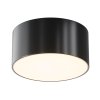 Vonkajšie stropné LED svietidlo ZON, 15W, ⌀ 12 cm, 3000K, IP65 (Farba Čierna)