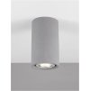 50954 2 venkovni stropni svitidlo emile sedy beton skleneny difuzor led 5w 3000k ip65