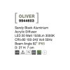 Vonkajšie stropné svietidlo OLIVER, LED 20W 3000K 92st. IP65 (Farba Biela)
