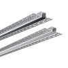 Vstavaný hliníkový profil AG s difúzorom pre sadrokartón pre LED pásky (Veľkosť 1 m, Farba Strieborný, Typ Mliečny)