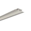Vstavaný hliníkový profil AZ s difúzorom pre sadrokartón pre LED pásky (Veľkosť 1 m, Farba Strieborný, Typ Mliečny)