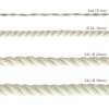49055 3 xl elektricky kabel 3x0 75 potazeny bavlnou prumer 16 mm