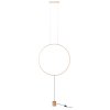 Závesná alebo stojaca LED lampa Slick, ø 815 mm (Farba Zlatá)