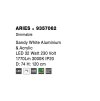 Závesné LED svietidlo ARIES, 32W 3000K stmievateľné (Farba Biela)