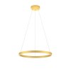 Závěsné LED svítidlo Febe - kulaté ø60 cm (Barva zlatá, Chromatičnost 3000K)