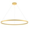 Závěsné LED svítidlo Febe - kulaté, ø120cm (Barva zlatá, Chromatičnost 3000K)