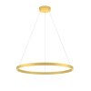 Závěsné LED svítidlo Febe - kulaté, ø80cm (Barva zlatá, Chromatičnost 3000K)