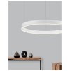 Závesné LED svietidlo MOTIF, ø 80cm, 48W 3000K stmievateľné (Farba Mosadz)