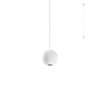 Závěsné LED svítidlo Obo ø 5cm (Barva bílá)