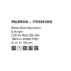 48452 3 zavesne led svitidlo palencia satenovy zlaty hlinik a akryl 53w 3000k