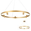 Závěsné LED svítidlo Summit, ø100cm (Barva zlatá)