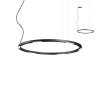 Závěsné LED svítidlo Union, ø90cm (Barva černá)