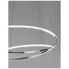 Závesné LED svietidlo VIAREGGIO, 29W 3000K (Farba Chróm)