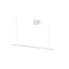 Závesné lineárne LED svietidlo DARA 2, d.120 cm, 3000-4000K (Farba Biela, stmievanie ON/OFF (bez stmívání))