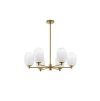 47294 zavesne svitidlo balor opalove sklo a mosazny kov 6xg9