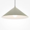 Závesné svietidlo BASIC, 1xE27, Ø 35 cm (Farba Šedo-zelená)