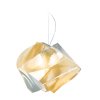 lampada sospensione gemmy prisma giallo