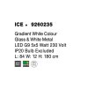 51491 6 zavesne svitidlo ice g9 5x5w
