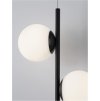 52064 2 zavesne svitidlo nuvole led cerny hlinik a cire sklo 3000k 16w