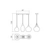 43622 1 zavesne svitidlo tanner se tremi stinidly d 46cm