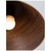 Závesné svietidlo WERA, 25cm, E27 1x12W (Farba Prírodné drevo)