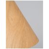 Závesné svietidlo WERA, 25cm, E27 1x12W (Farba Prírodné drevo)