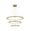 Závesné LED svietidlo EMPATIA 108W 3000K, stmievateľné (Farba Čierna)