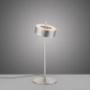 Stolní LED lampa Q-ROTATE, 12W, v. 40 cm, ZigBee 2700-5000K (Barva Hliník)