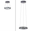 Závěsné LED svítidlo PURE E-Loop, 50W, ø 50 cm, 2700-5000K (Barva Mystická šedá)