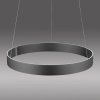 Závěsné LED svítidlo PURE E-Clipse, 53W, ø 70 cm, 2700-5000K, elektricky nastavitelná výška (Barva Mystická šedá)
